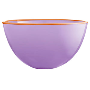 Round bowl, purple