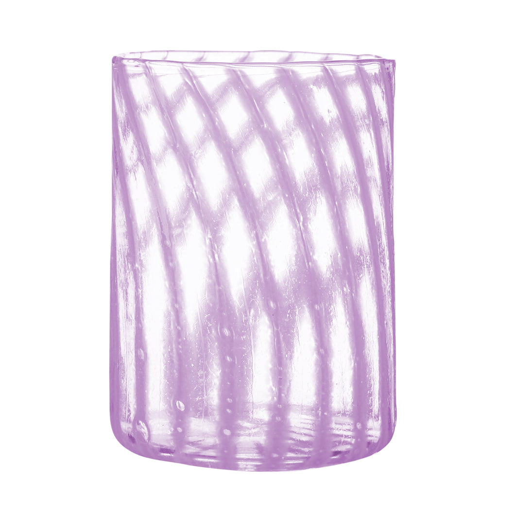 Velvet glass, purple