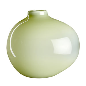 Bird vase, green