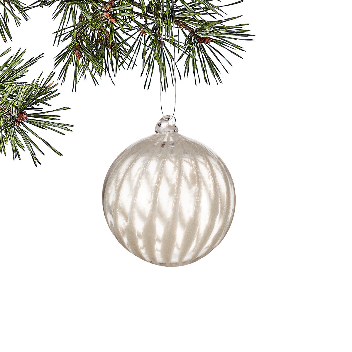 Velvet Christmas bauble