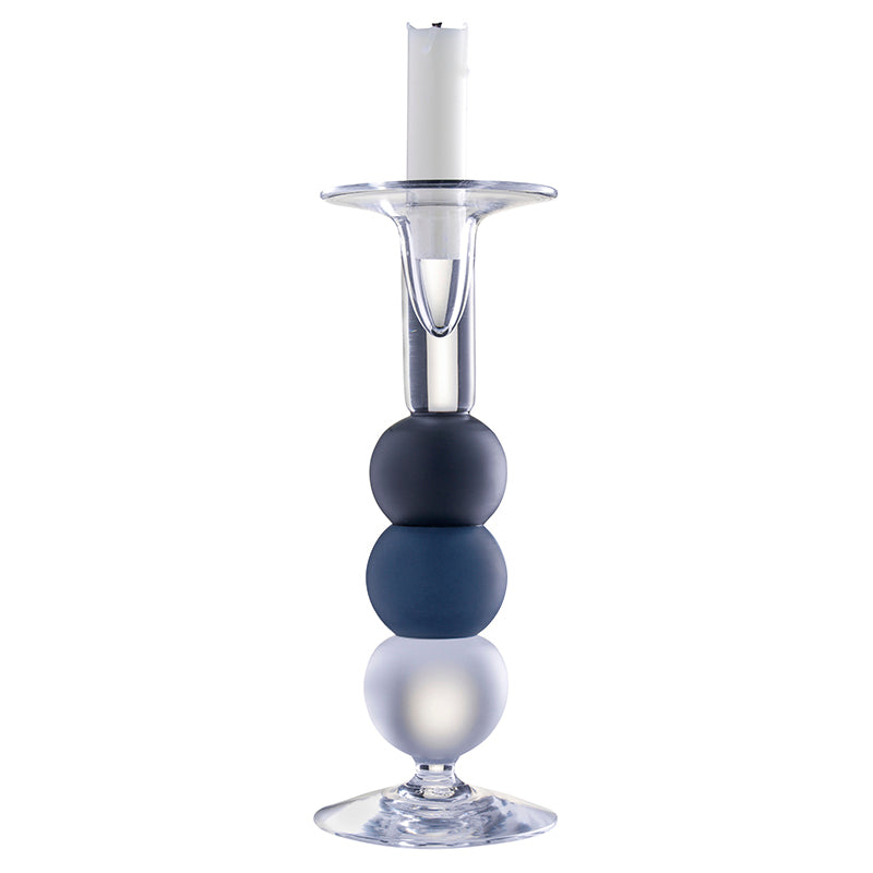 Bubble candlestick Triple, black/grey