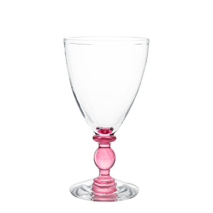 Mundblæst Balu rødvinsglas, rosa - designet af Pernille Bülow