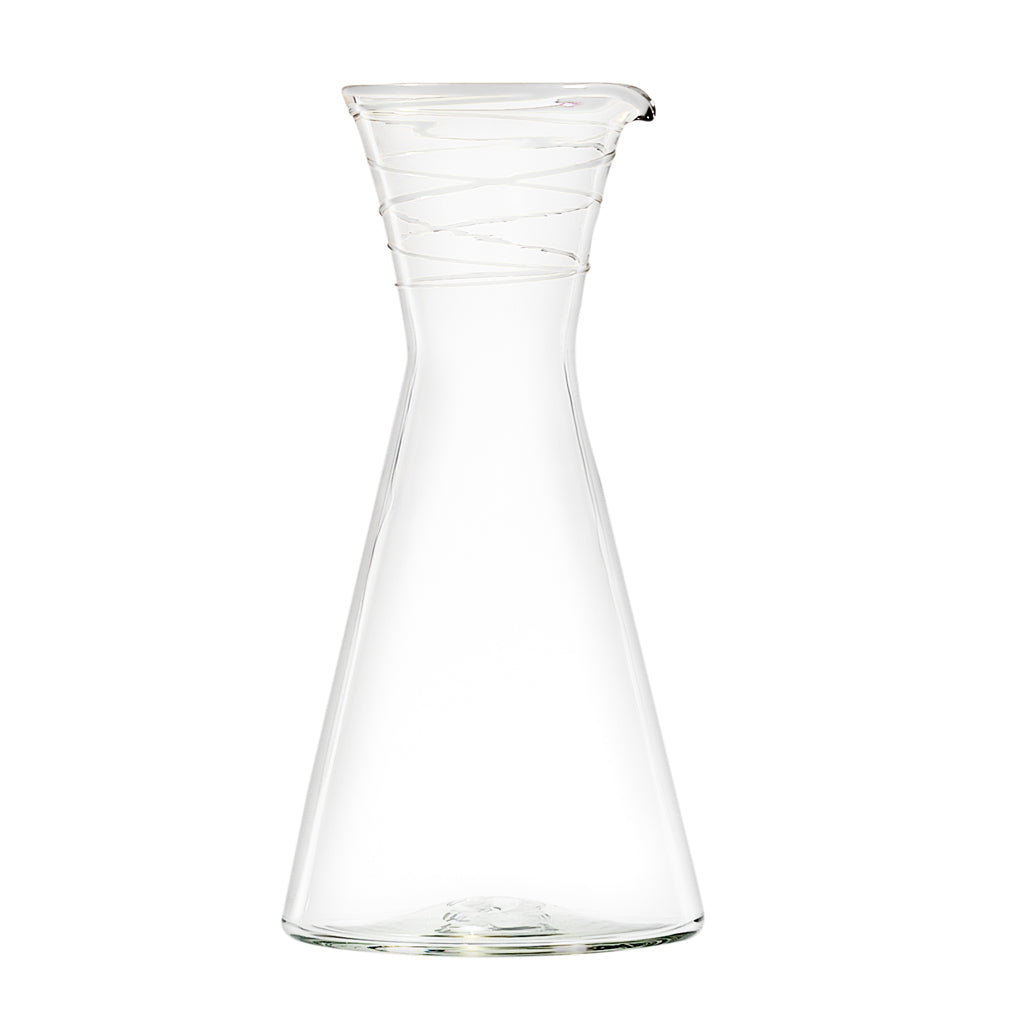 Juice jug, white