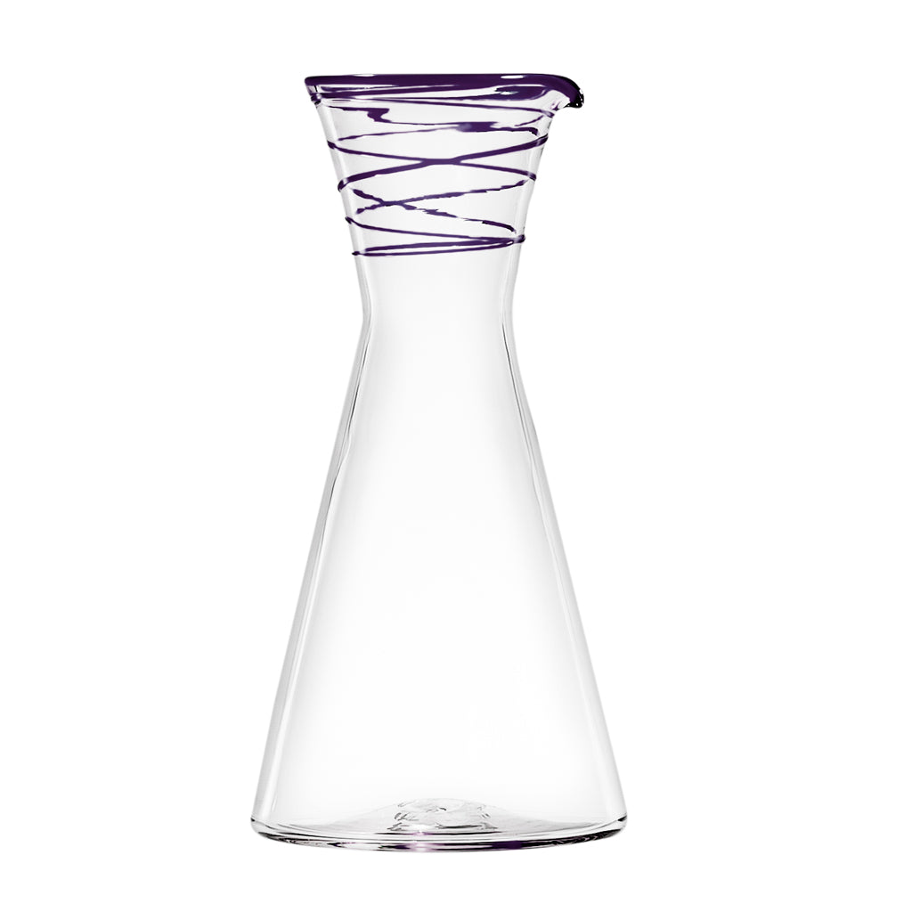 Juice jug, dark purple