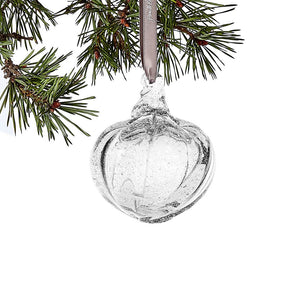 ReUse Christmas ornament, twisted bauble