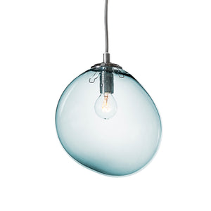 Mundblæst SKY glaslampe, recycle, mellem - designet af Pernille Bülow
