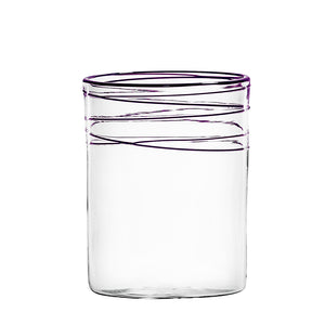 Milk glass, dark purple