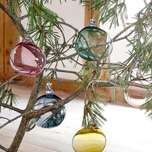 Håndlavede SKY julekugler - julepynt i glas fra Pernille Bülow