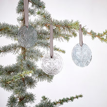 Håndlavede Sprød juleophæng i glas - designet af Pernille Bülow