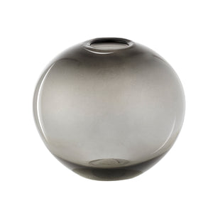 Mundblæst Planet vase, grå - designet af Pernille Bülow