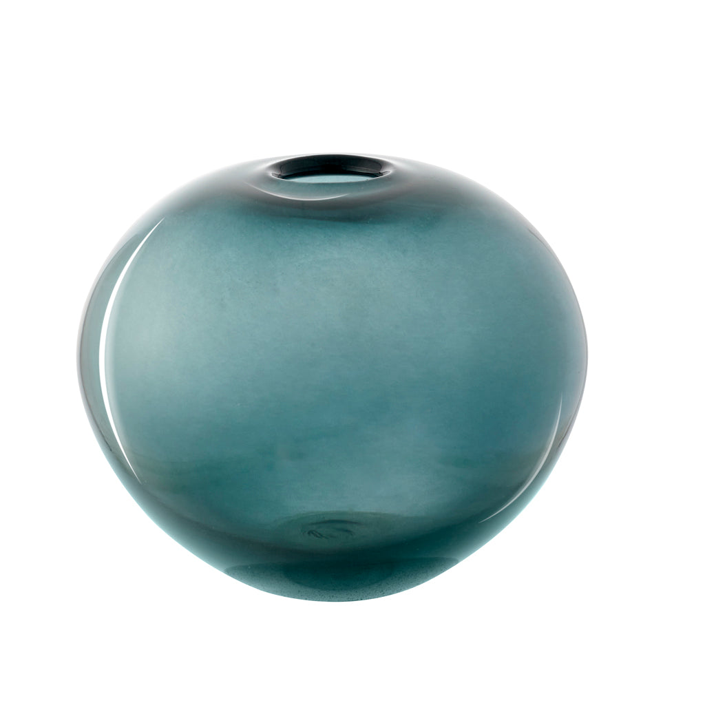 Mundblæst Planet vase, grøn - designet af Pernille Bülow