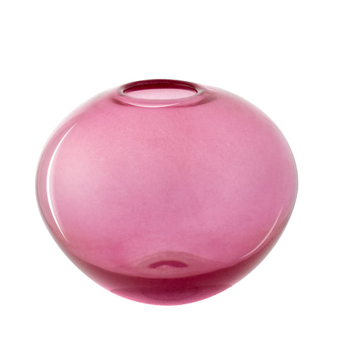Mundblæst Planet vase, pink - designet af Pernille Bülow