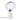 Large SKY keramiklampe, hvid - design Pernille Bülow og Ejnar Paulsen