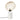 Large SKY keramiklampe, hvid - design Pernille Bülow og Ejnar Paulsen
