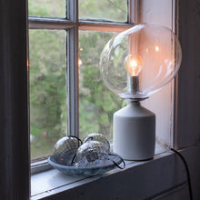 Medium SKY ceramic lamp, white
